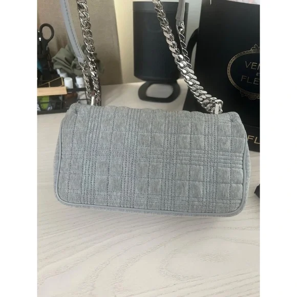 Burberry Small Gray Lola Bag - Picture 7 of 16